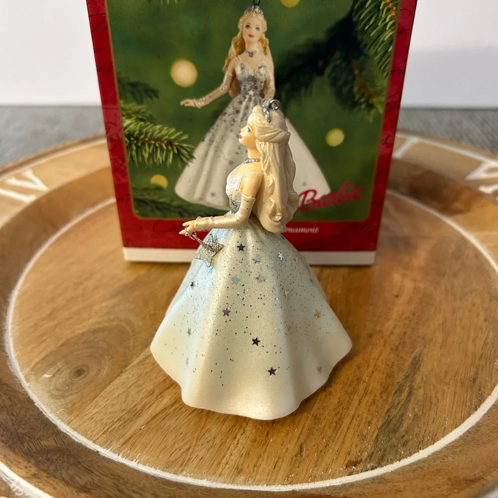 Hallmark Keepsake Celebration Barbie Christmas tree Ornament 2001